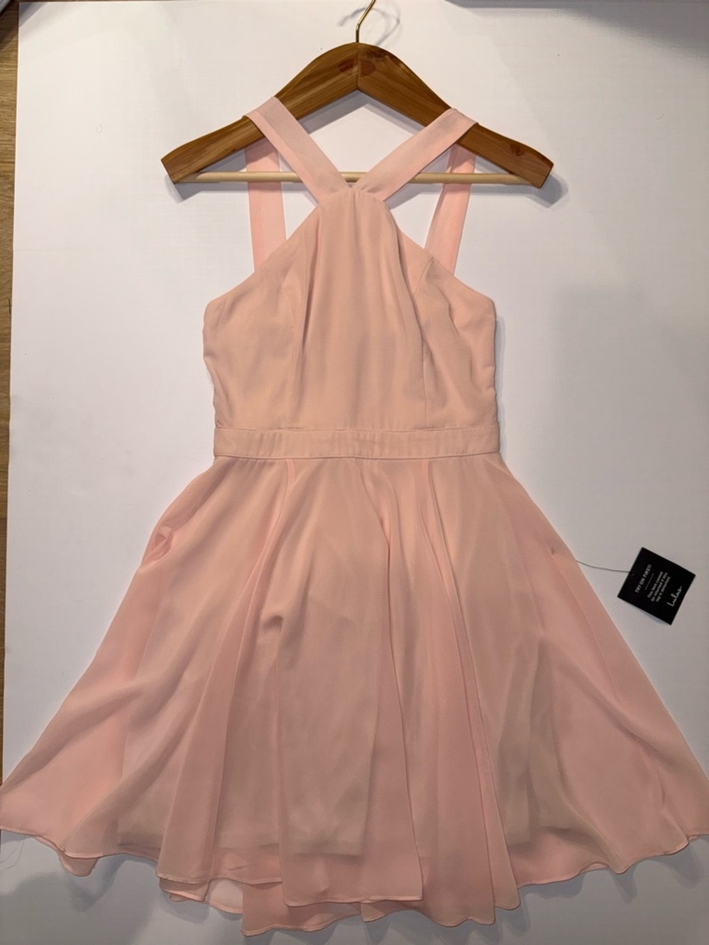 Lulu's Blush Pink Dress with Branded Tag